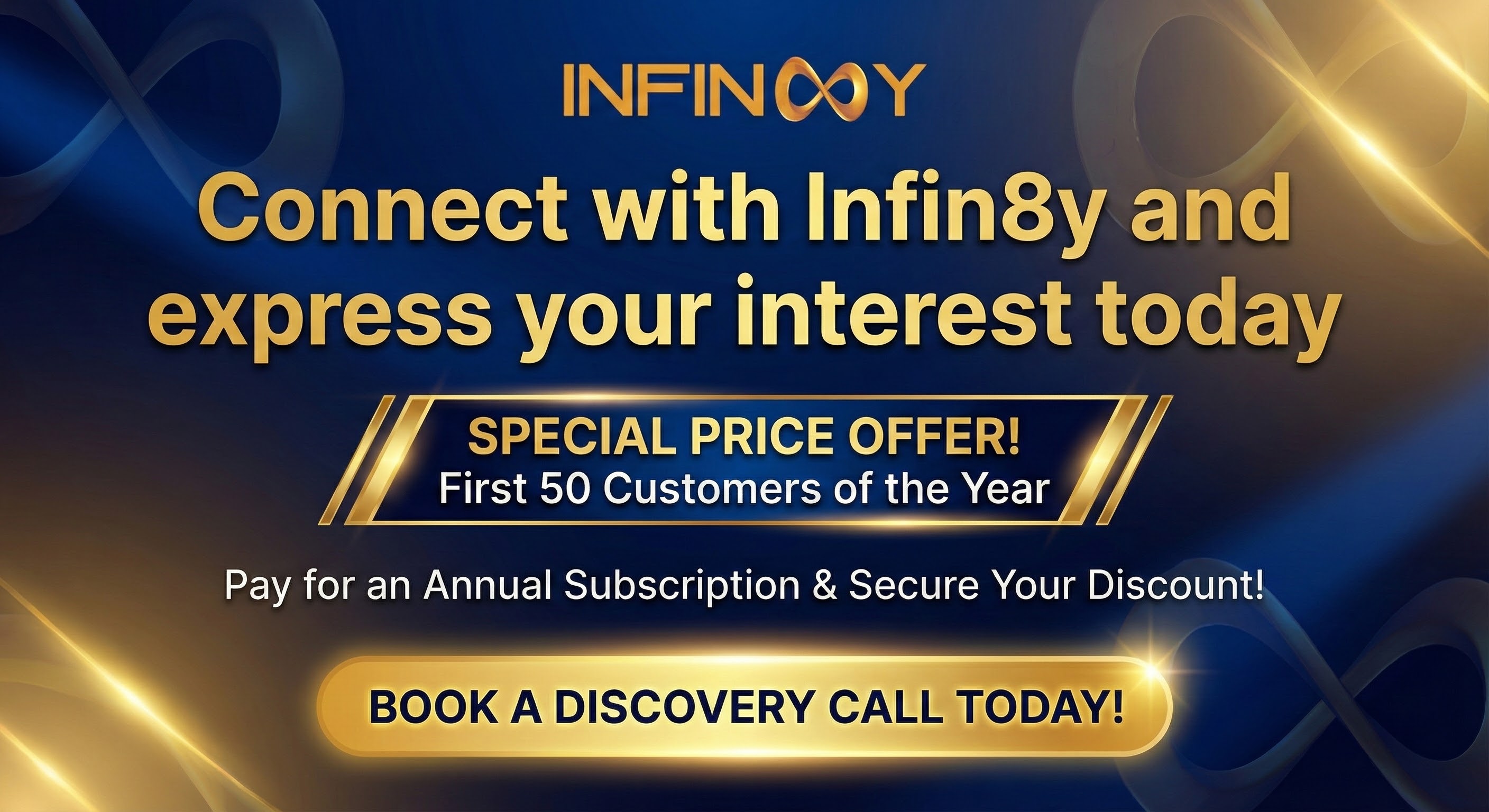 Special Price Offer for the first 50 customers of the year!